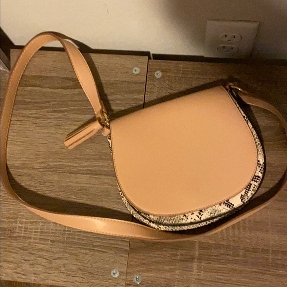 Old navy snake skin purse